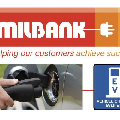 Milbank infographic to introduce electric vehicle charging points