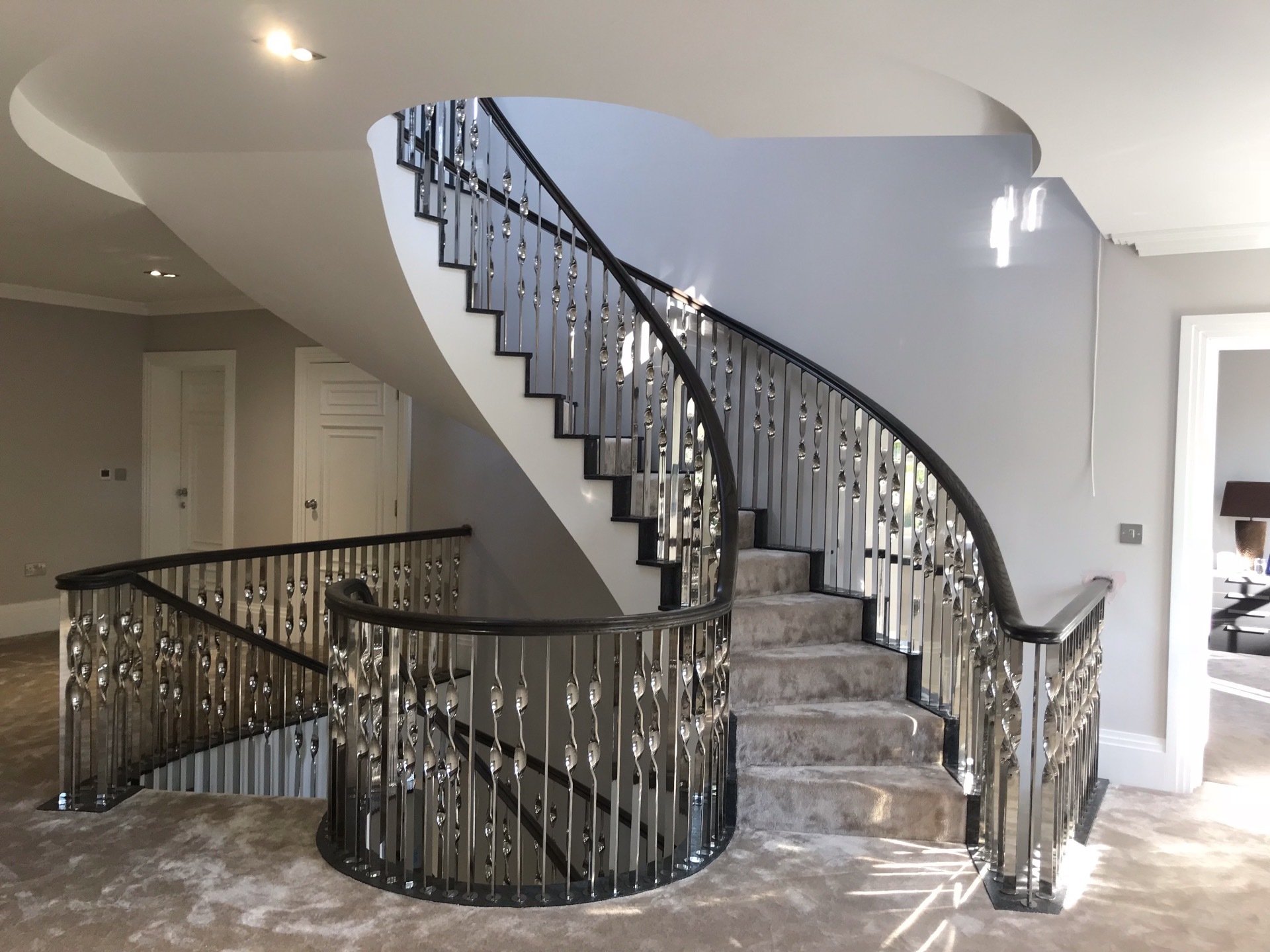 Custom Curved Concrete Staircases | Kallisto | Milbank Concrete